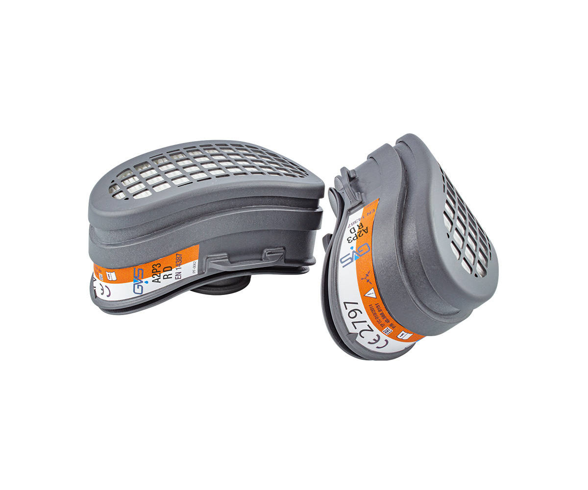 GVS SPR670 Low Profile A2P3 Replacement Filters (Pair)